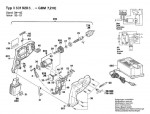 Bosch 0 601 920 623 Gbm 7,2 Ve Cordless Drill 7.2 V / Eu Spare Parts